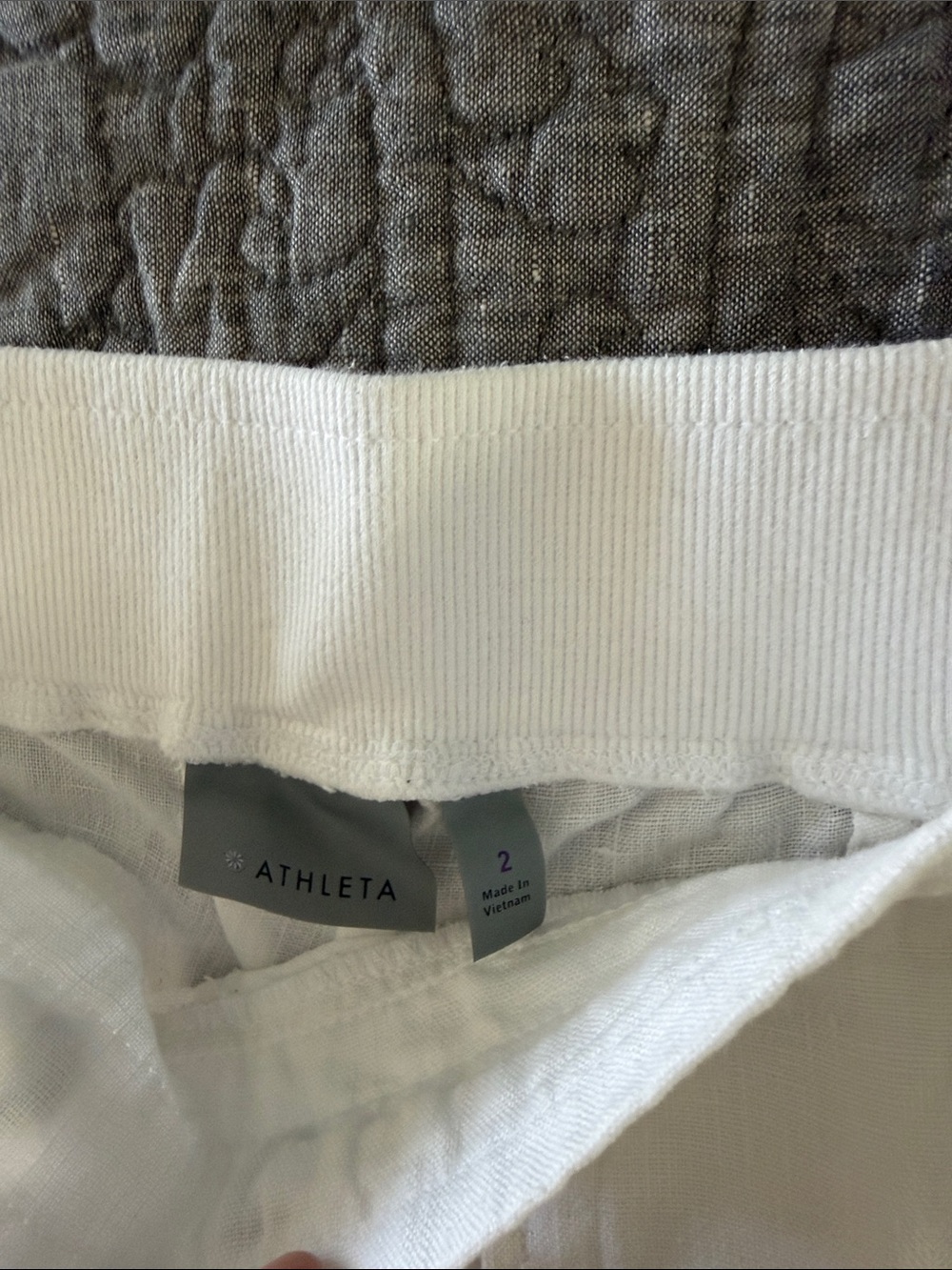 Athleta Drawstring Linen Pant - Picture 6 of 10
